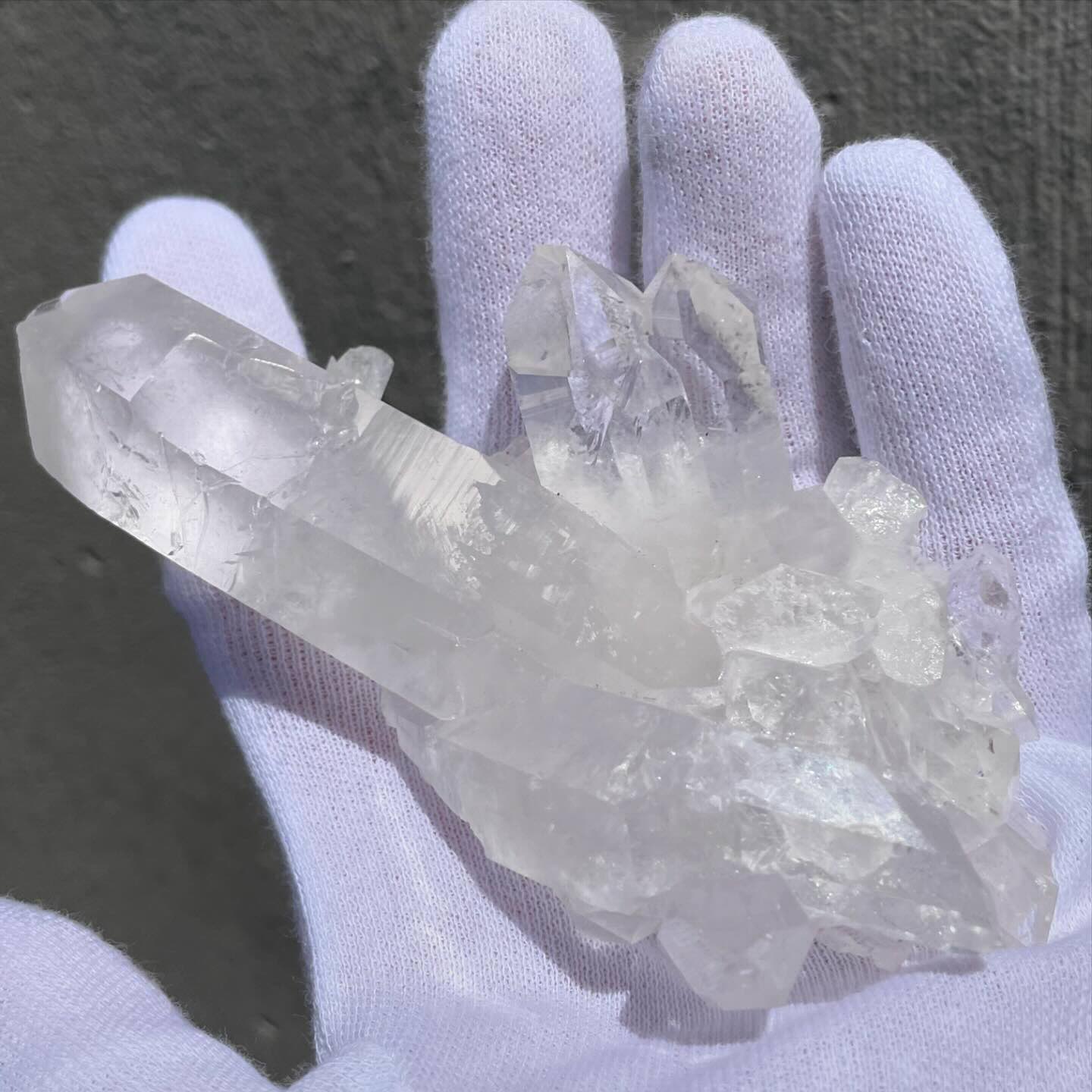 天然石 3 ロッククリスタルクォーツ A-4