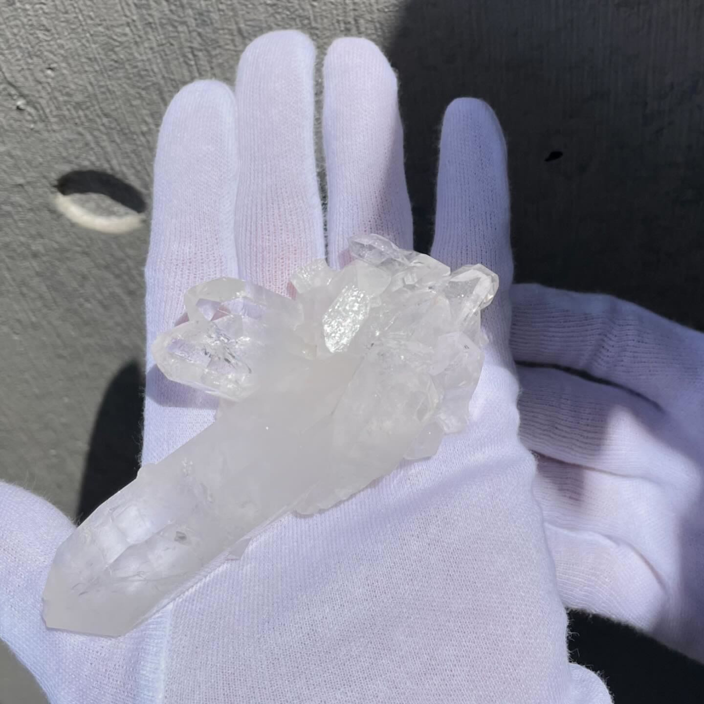 天然石 3 ロッククリスタルクォーツ A-4