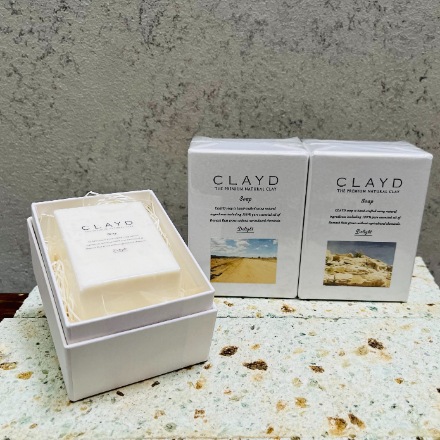 CLAYD SOAP -Damask Rose-