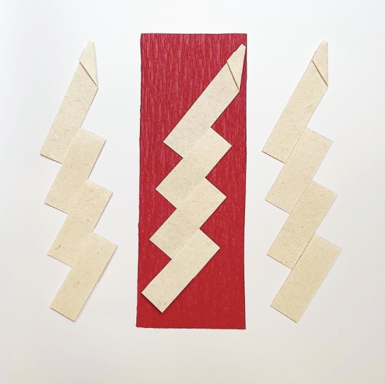 麻紙の紙垂 ましのしで