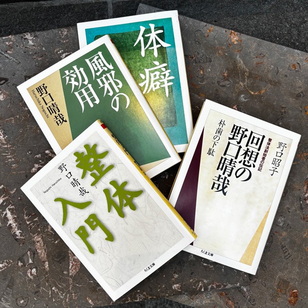 本のつめあわせ　―いつも手元に 野口整体の文庫4冊