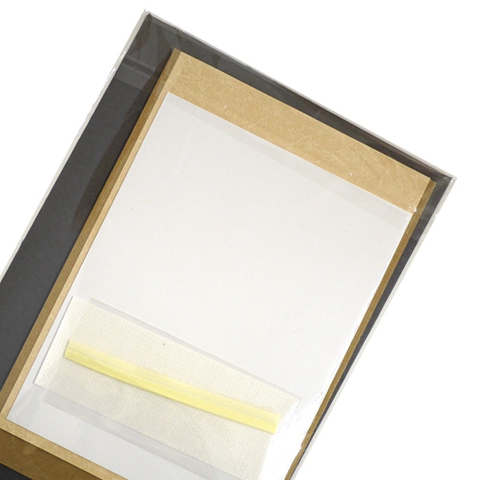 ハガキページ 2601-8004）ハガキ製本セット 赤 入数：1セット(2冊分80枚