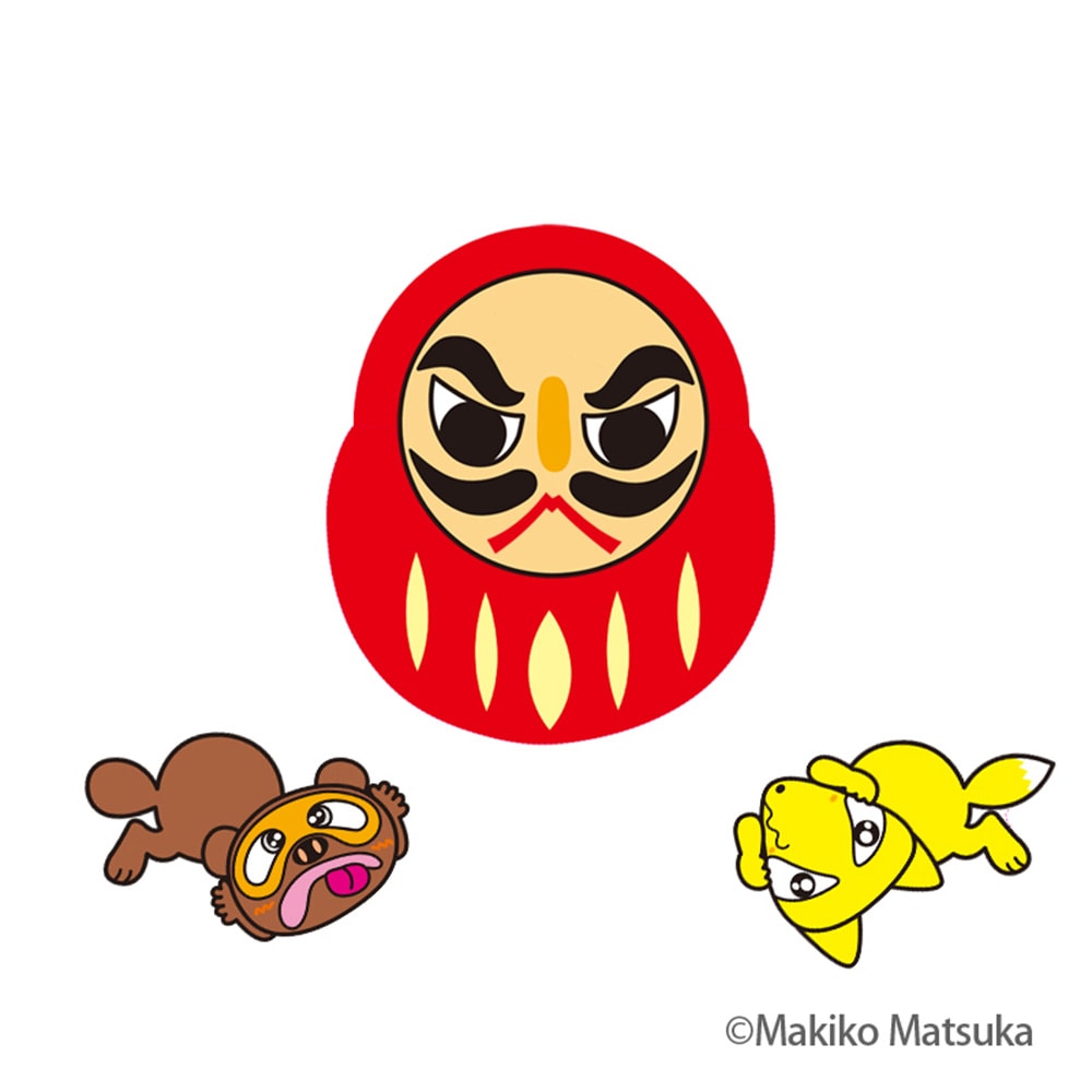 8590-1111)ﾐﾆｶﾗｰﾊﾟﾈﾙｼｱﾀｰ「だるまさん」 | すべての商品 | サイフク