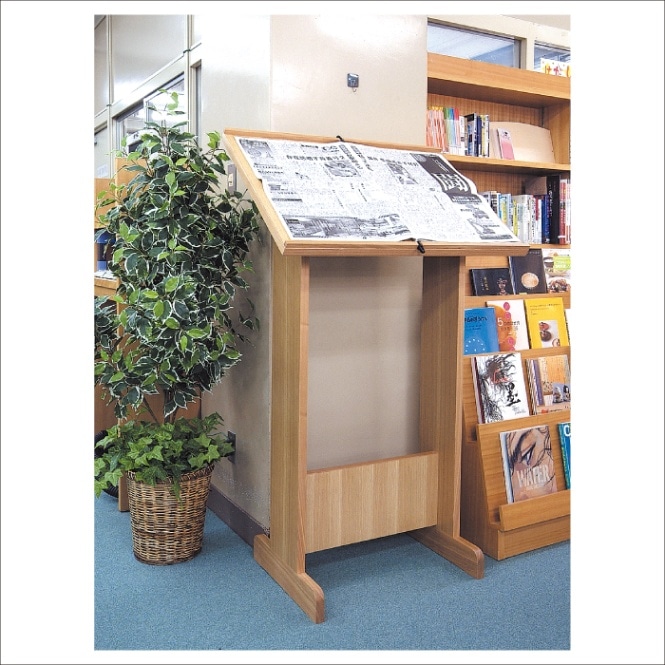 廃番(9120-5150)新聞閲覧台(片面) ※販売終了しました ※後継品→9121