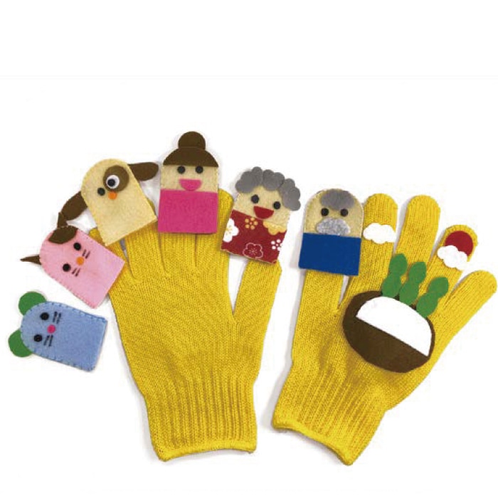 8509-4530）手袋シアター 大きなかぶの歌とおはなし 布で遊ぶおもちゃ