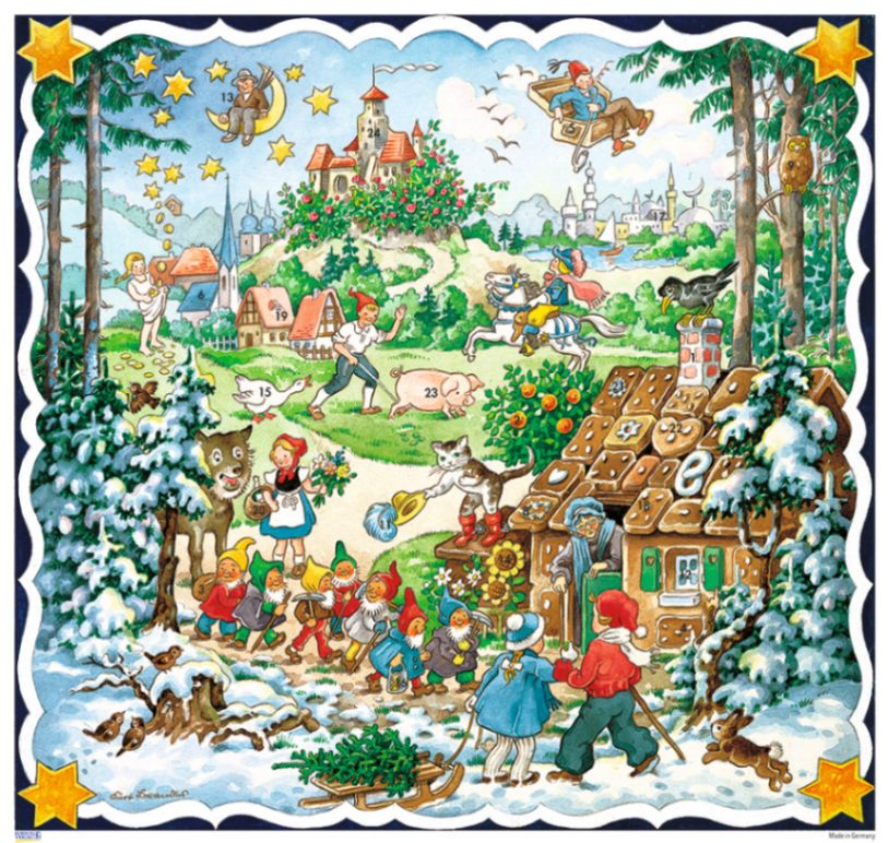 アドベントカレンダー 『フェアリーランド』 | 工芸品,クリスマス雑貨
