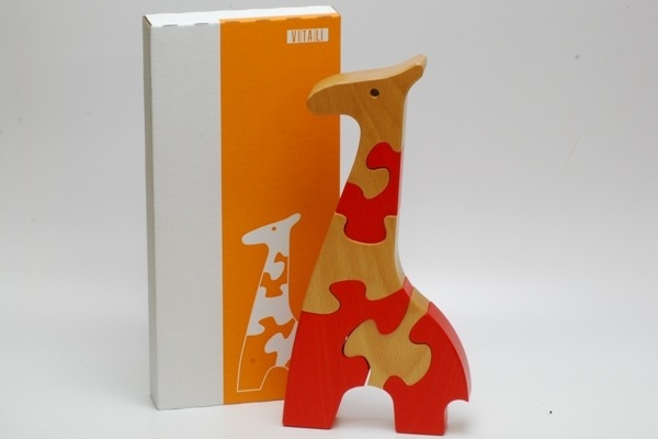 vitali ヴィターリ　クマ　動物パズル　木製 vitali ヴィターリ クマ 動物パズル 木製