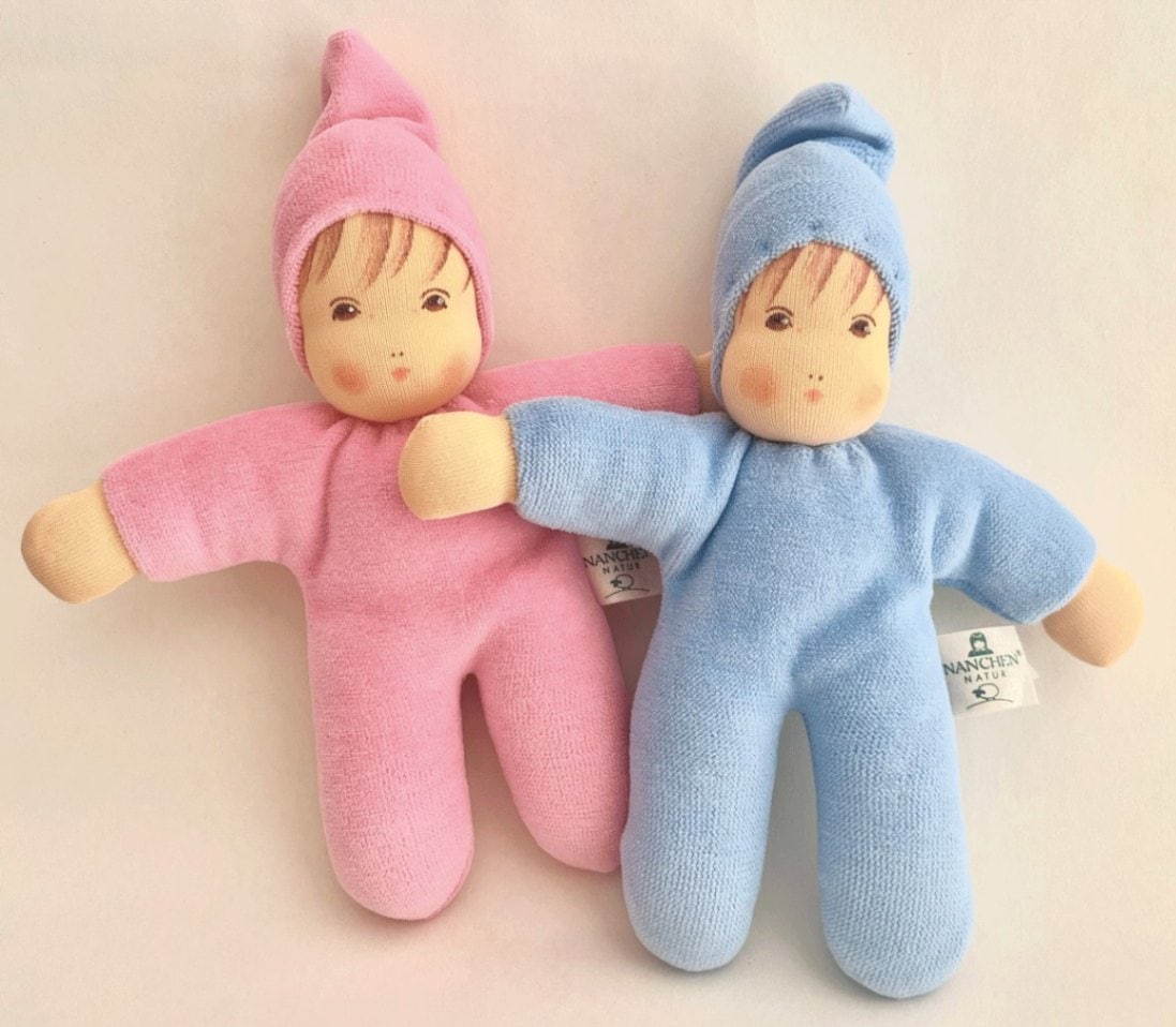 ナンヒェン そら豆人形 | 赤ちゃんの布のおもちゃ | 赤ちゃん・ドイツ