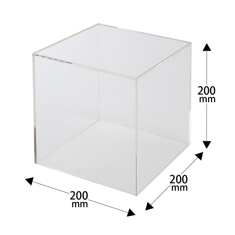 アクリルボックス 5面体 20cm角