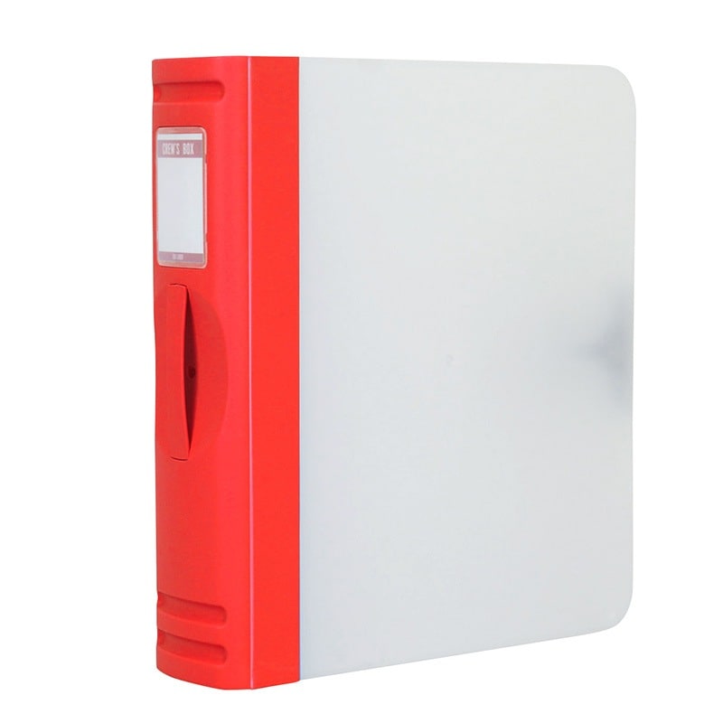 ボックスファイル クルーズボックス レッド