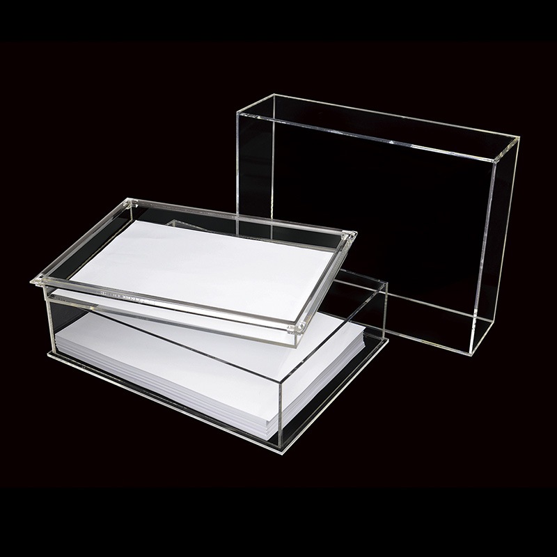 アクリル決裁箱 中蓋付 A5