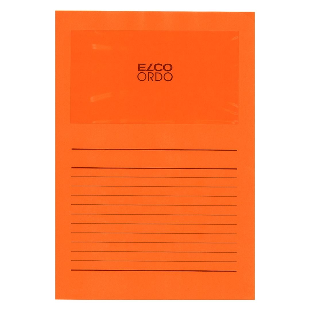 【ELCO/Ordo】ウィンドーファイル　10枚入り　org