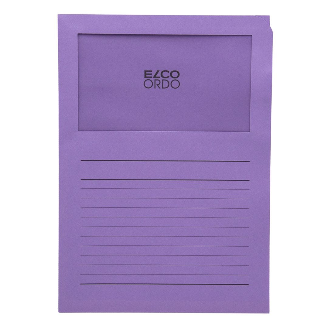 【ELCO/Ordo】ウィンドーファイル　10枚入り　vio