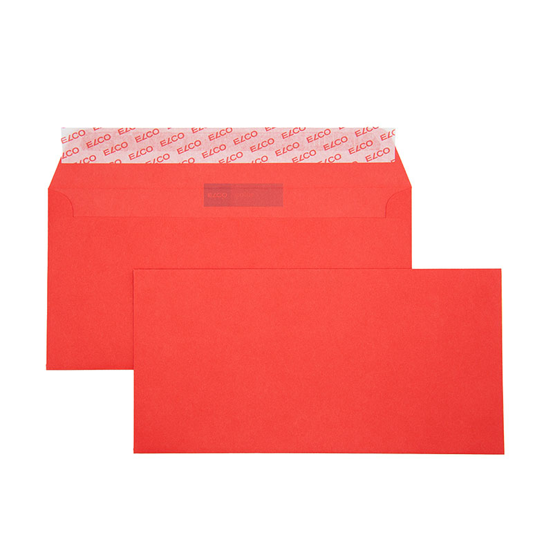 ELCO/color】封筒C5/6 25枚入り red