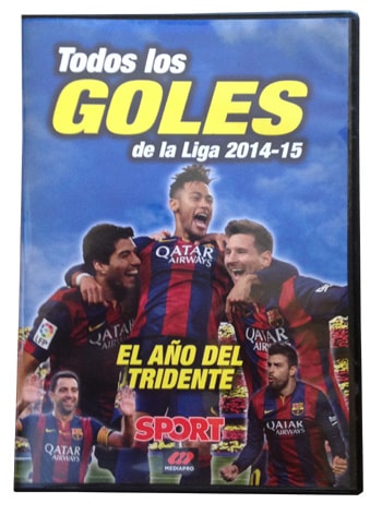 FCバルセロナ Todos los GOLES 2014-15 DVD FCバルセロナ 2014-15 リーガ優勝記念DVD