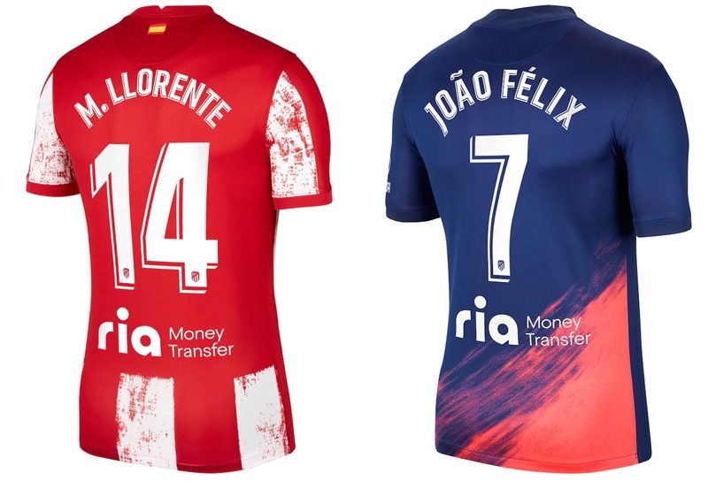 アトレティコ・マドリード M. LLORENTE 14番 選手支給ユニフォーム