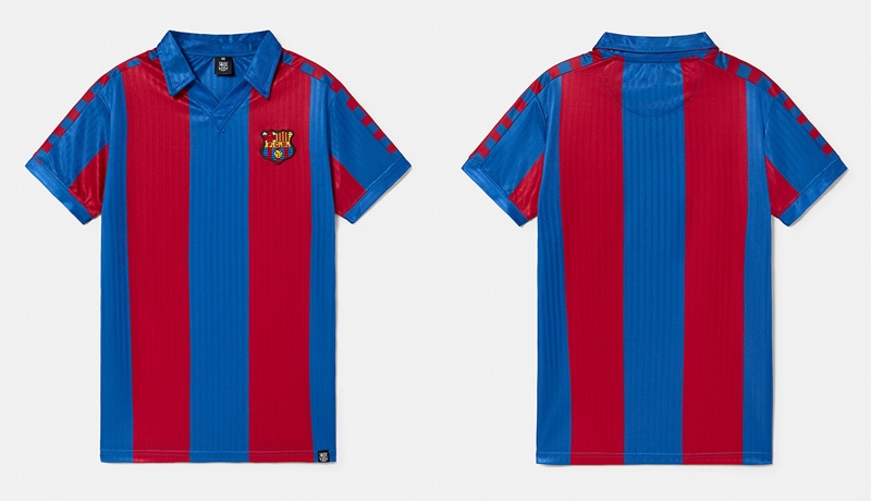 復刻版 FCバルセロナ セスク ユニフォーム FCバルセロナ 1980-81 ホーム復刻レトロシャツ