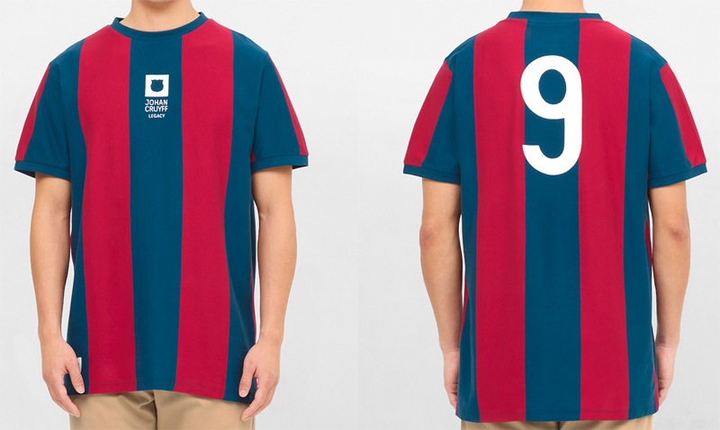 クライフコレクション レトロシャツ（ブラウグラナ）