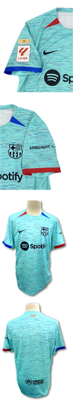 【新品未使用】FCバルセロナ　23/24 3rd NIKE FCバルセロナ 23/24 ユニフォーム サード 半袖 レプリカ
