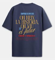 FCバルセロナ公式記念Tシャツ(歴代タイトルプリント) 94s