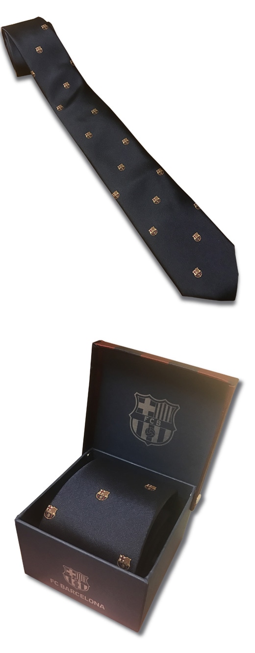 FCバルセロナ　ネクタイ　シルク100% FCバルセロナ ネクタイ シルク100% 専門店では ネクタイ FC