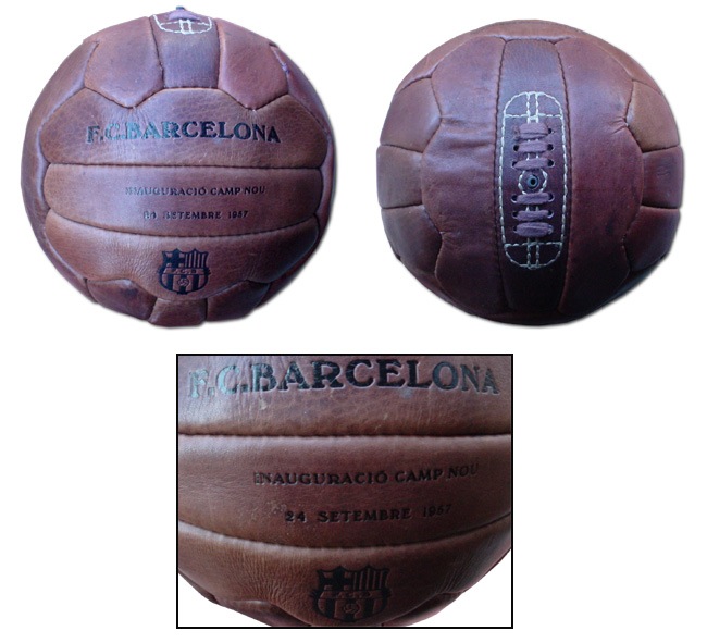 【FCバルセロナ】カンプノウ完成記念クラシックボール＜復刻版＞ FCバルセロナ カンプノウ完成記念クラシックボール＜復刻版/大＞