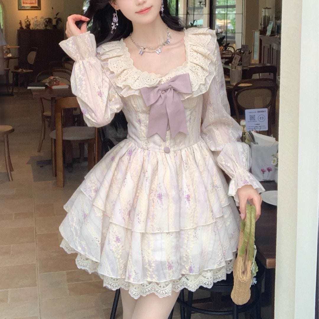 ♡様 ブーケドゥマリエ ホワイトレース襟ミニワンピース ♡様 ブーケドゥマリエ ホワイトレース襟ミニワンピース - メルカリ
