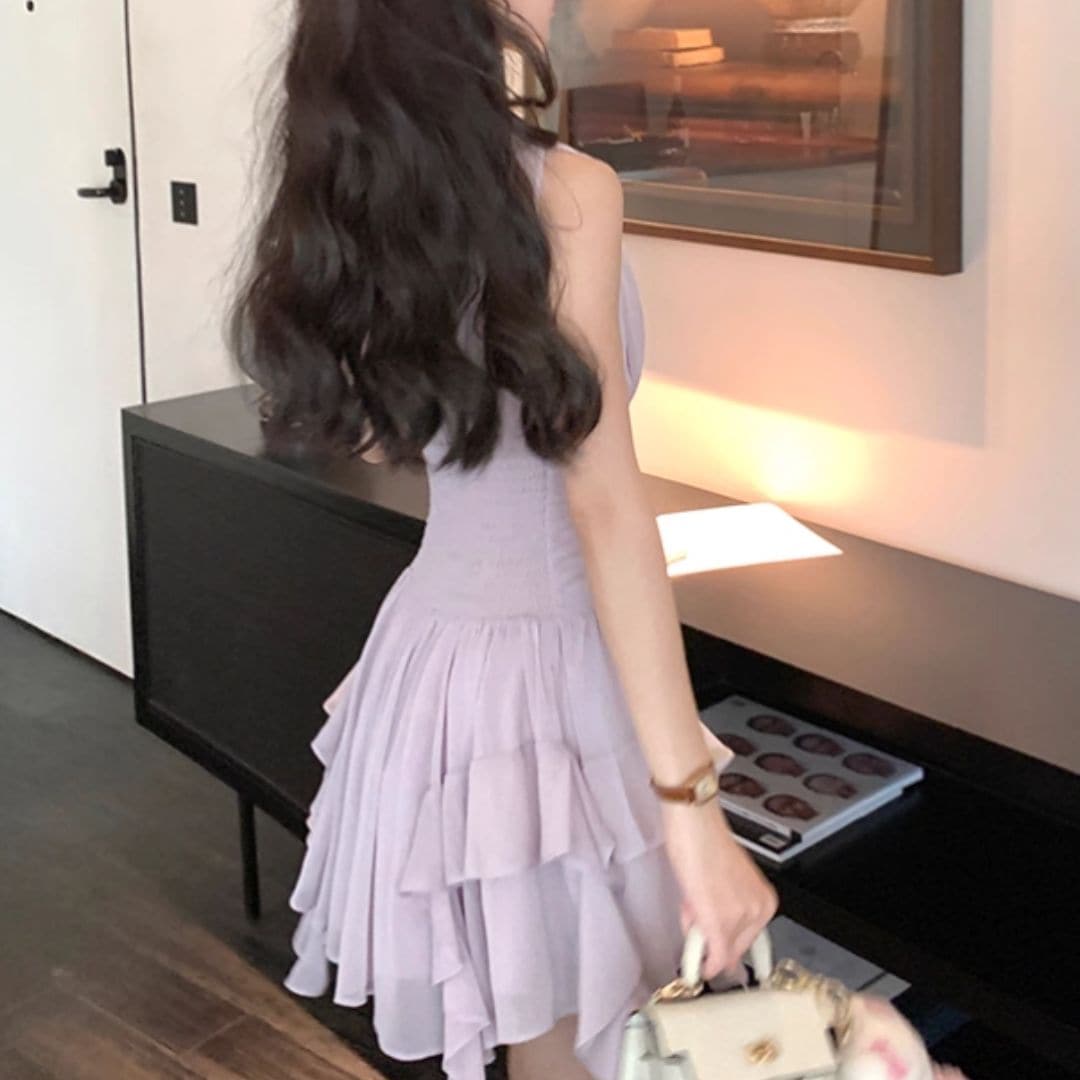 ♡aroma♡ページ♪ トレーナー ワンピース 洗える】カッセンハシゴレース ワンピース / any SiS
