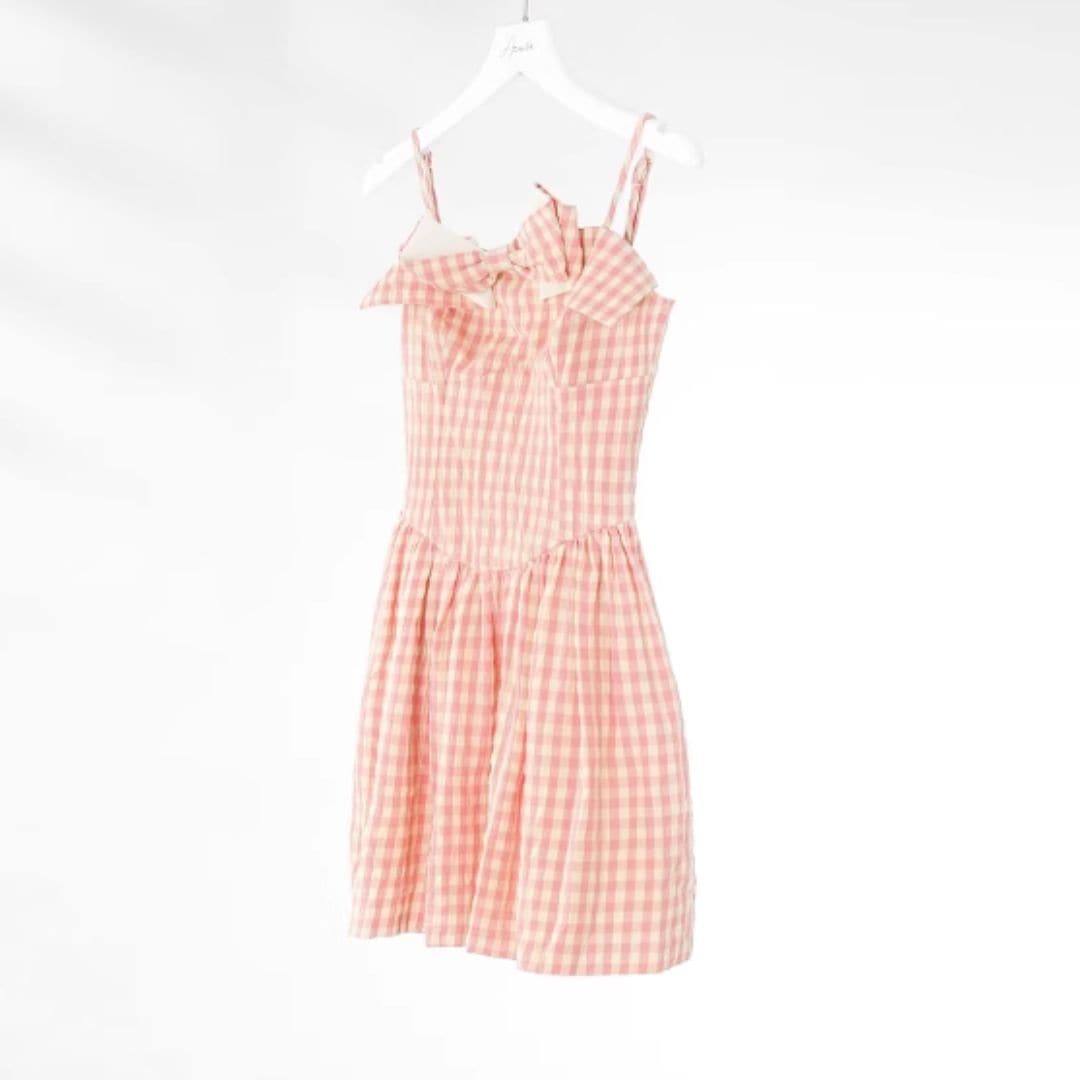 ⚫︎caroline bosmans⚫︎ リボンのワンピース 10Y CAROLINE BOSMANS | PEAM