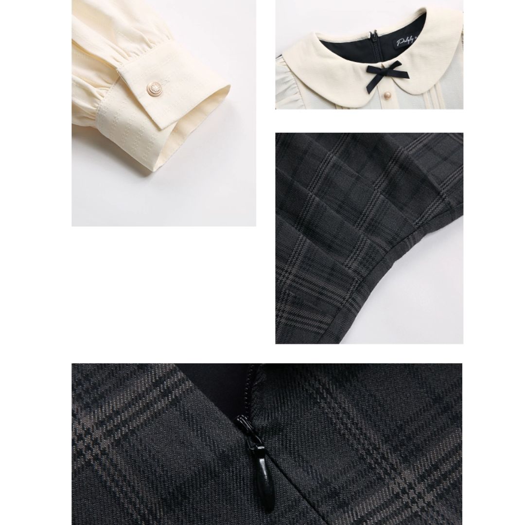 フリルギャザーワンピース(NO.070908) | Dress | Bouquet de Mariee