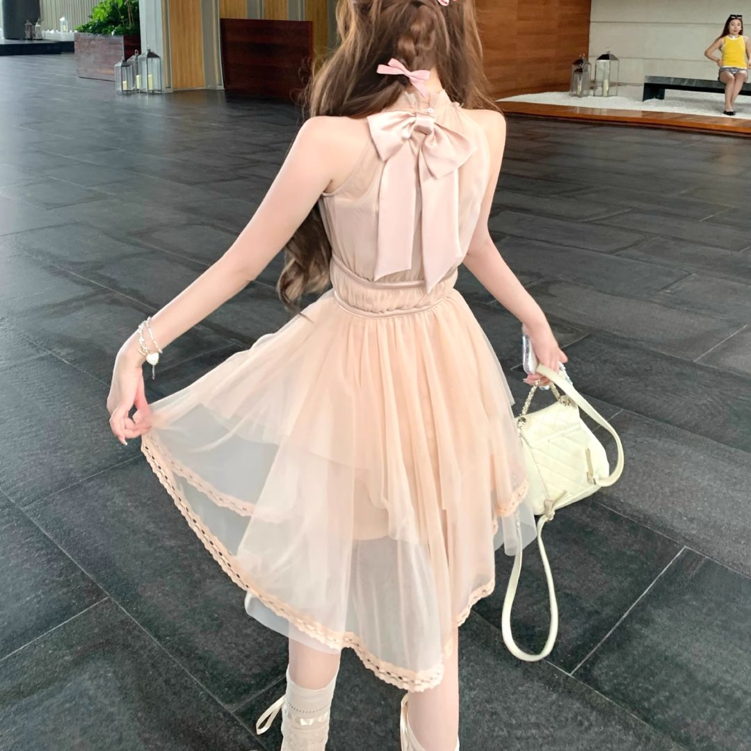 内藤ルネ　花とギター　ワンピース 内藤ルネ 花とギター ワンピース ルーツ of Kawaii」内藤ルネ｜