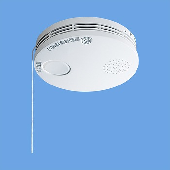 Panasonic SH 38455K 電池式警報器 1箱(10個) けむり当番 SH38455K | パナソニック(ナショナル) 電池式(専用リチウム電池)・移報