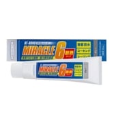 Miracle6 120mlチューブ ノズル付き 150度耐熱 グレー ヘルメチック ミラクル6 耐熱性多用途弾性防水接着剤 HT-Bondシリーズ 034