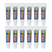 まとめ買い 120mlチューブ×12本箱 Miracle6 ノズル付き 150度耐熱 グレー ヘルメチック ミラクル6 耐熱性多用途弾性防水接着剤 HT-Bondシリーズ