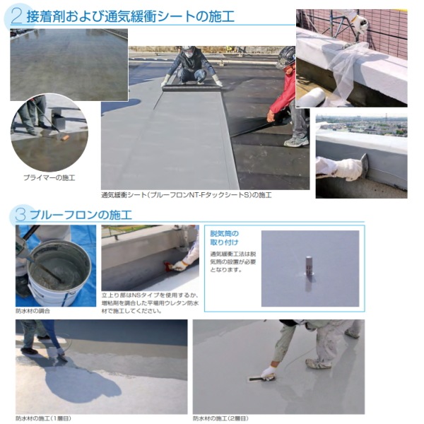 日本特殊塗料 通気緩衝シート プルーフロンNT-F タックシートS 自着層  