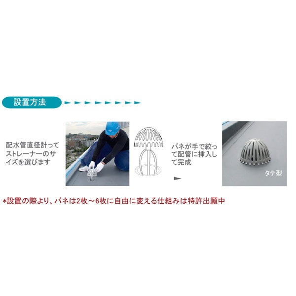 ライレイ ストレーナーA型 アルミ合金 ストレーナーキャップ