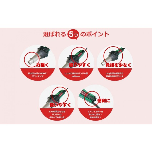 ライスター溶接機ホットストリーム型3点セット ライスター 溶接機 熱風機 トリアックAT型 3点セット 998-07