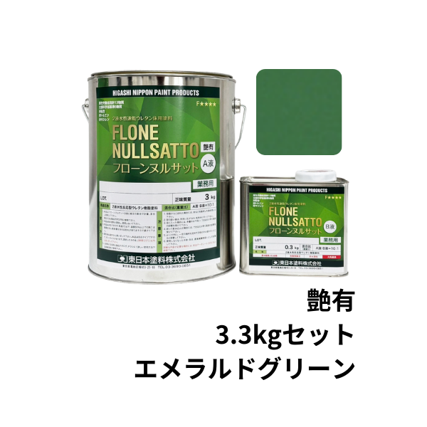 フローンヌルサット 艶有 13.2kgセット 3.3kgセット 東日本塗料 水性