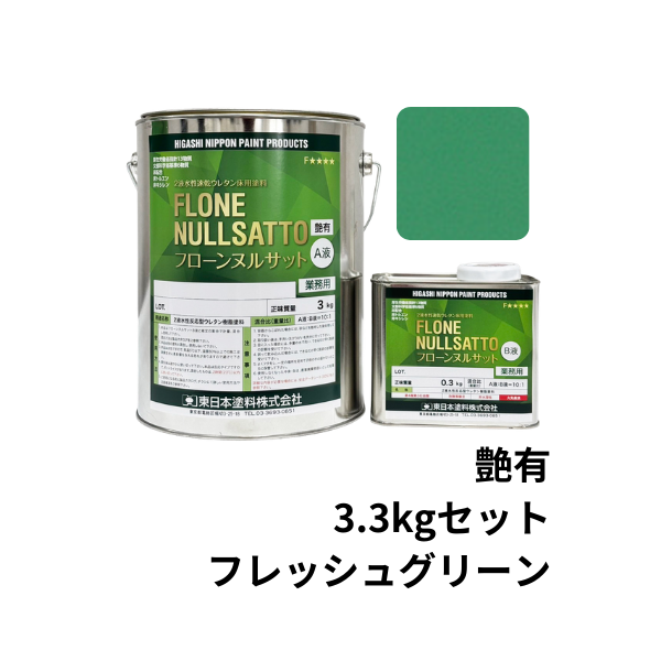 フローンヌルサット 艶有 13.2kgセット 3.3kgセット 東日本塗料 水性