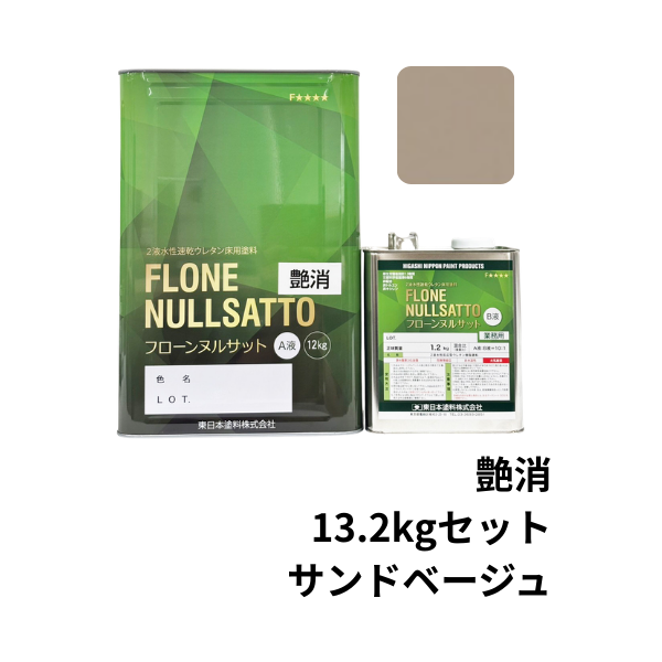 フローンヌルサット 艶消 13.2kgセット 3.3kgセット 東日本塗料 水性