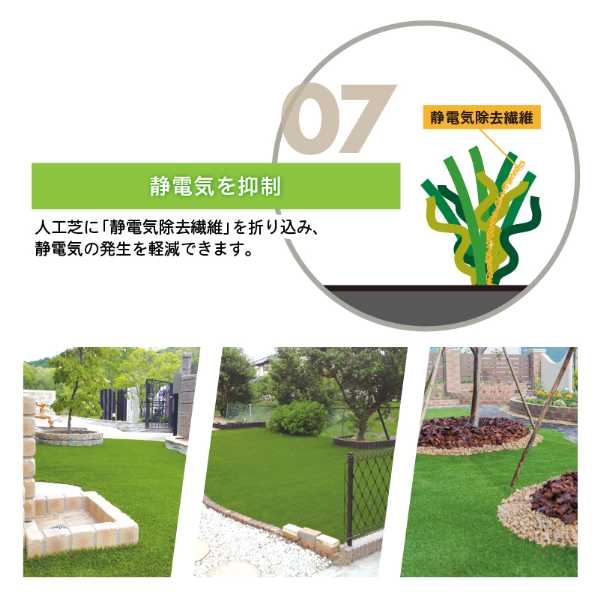 メモリーターフ ユニオンビズ MT25-0110 人工芝 1m×10m 芝丈25mm diy