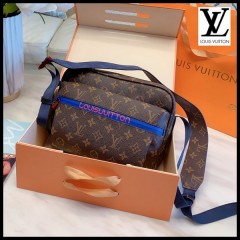 LV ルイヴィトン LOUIS VUITTON【送料無料】男女兼用 モノグラムLVメッセンジャーバック サイズ：27cm 【2020/04/30*125】 商品コード：GEKIYASU L-00219