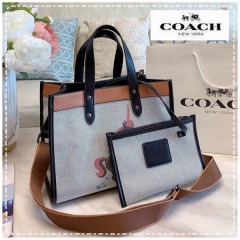 COACHコーチ 【送料無料】キャンバス2wayバッグ サイズ: 30x25  【2020/07/03*125】 商品コード：GEKIYASU L-002704