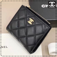 CHANEL シャネル【送料無料】 マモント財布 サイズ: 12x9x1.5   【2020/08/25*85】  商品コード：GEKIYASU L-003178