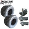 ブリヂストン PD2 21X11.00-10 2PR タイヤ2本+チューブ2枚 Pillow Dia-2