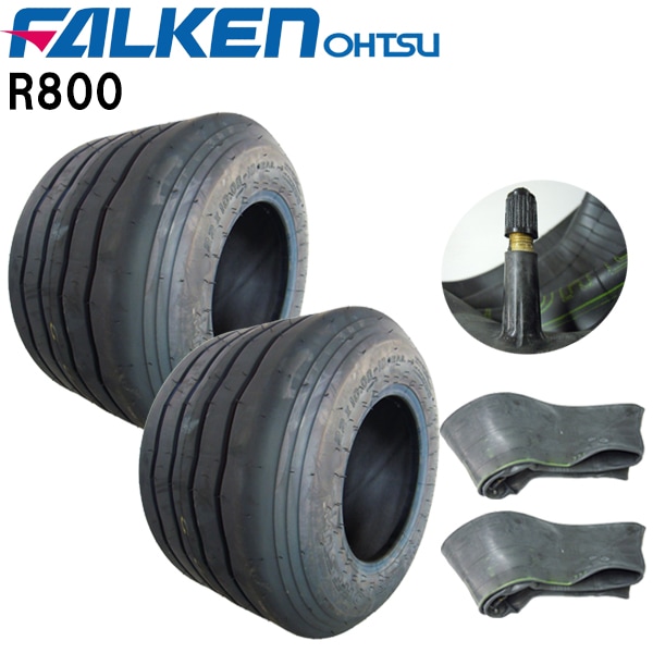 ファルケン(住友ゴム工業) R800 22X10.00-10 12PR タイヤ2本+チューブ2