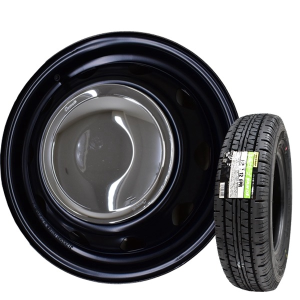 2025ǯ�� ������å� ���ޡ������� ���ʥ����� VAN01 145R12 6PR + NeoCarrow (�ͥ������) ����å׿�������(����С�) 4�ܥ��å�