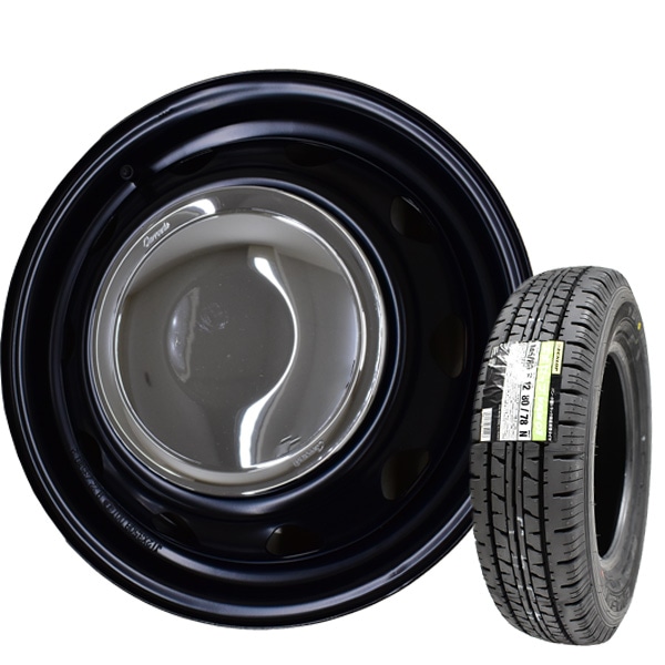 145/80R12 タイヤ4本(N-VAN購入時のホイール、ホイールキャップ) 145/80R12 タイヤ4本(N-VAN購入時のホイール、ホイールキャップ)