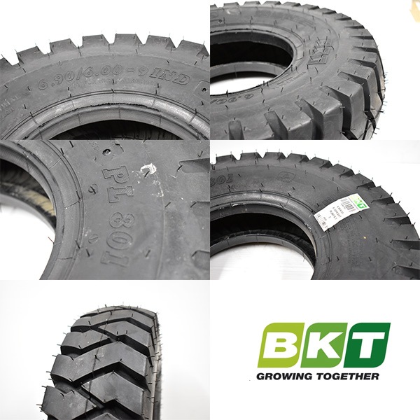 BKT PL801 6.00-9 10PR タイヤ1本 トレーラー、フォークリフト用