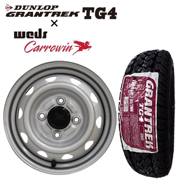 2025ǯ��¤ ������å� GRANTREK TG4 145/80R12 80/78N �� �����å� ñ�ꥹ������ۥ����� 4�ܥ��å�